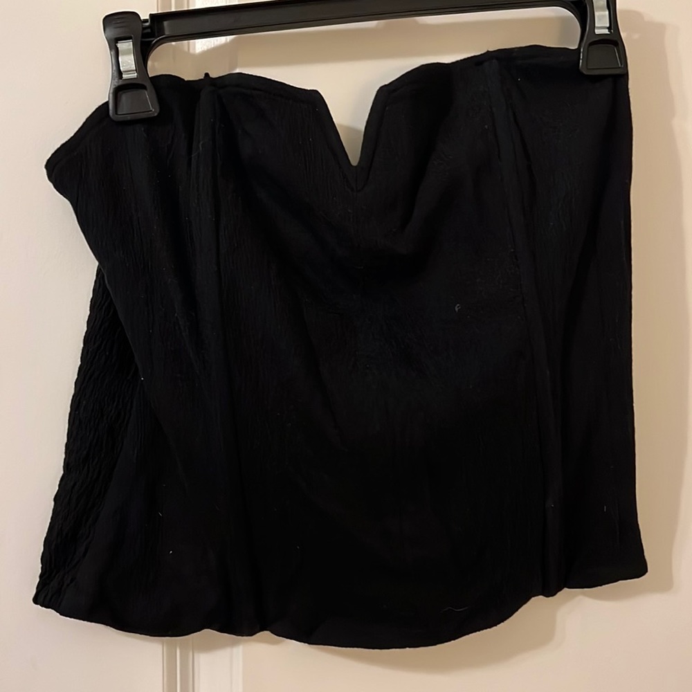 Anthropologie strapless corset top size S